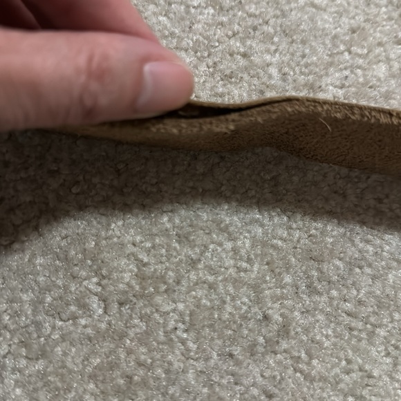 Lucky Brand Embroidered Floral Studded Leather Belt Brown Silver White Boho-L - Picture 7 of 7